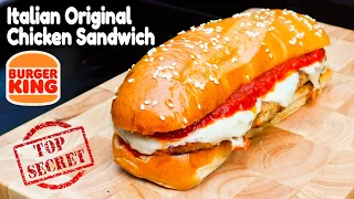 Burger King Italian Original Recipe Sandwich | Copycat Recipe | Blackstone Griddle