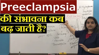 Risk Factors of Preeclampsia in Hindi(हिंदी) | Hypertensive Disorders in Pregnancy | Nursing Lecture