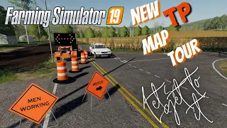 Farming Simulator 19 first look new public works map TP edit Triple D County TP