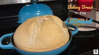 Making Bread in the LeCreuset Bread Oven | Dutch Oven Cooking