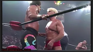 Sting and Lex Luger vs Ric Flair and Arn Anderson:WCW Tag Team Titles Part 2