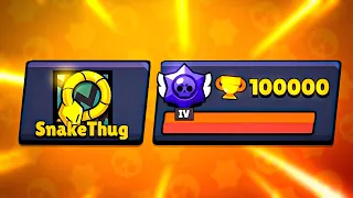 I Achieved 100.000🏆 in Brawlstars (Quitting Ladder)