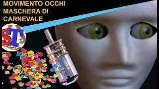 goddess MECHANISM CAREGEL - How to MOVE THE PUPILS to a carnival mask