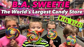 B.A. SWEETIE!!! The World's Largest Candy Store is in Cleveland, Ohio.