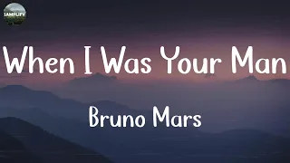 Bruno Mars - When I Was Your Man (Mix Lyrics) One Direction, Ruth B., Rema