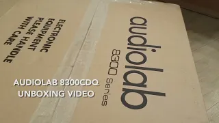 AUDIOLAB 8300CDQ UNBOXING VIDEO