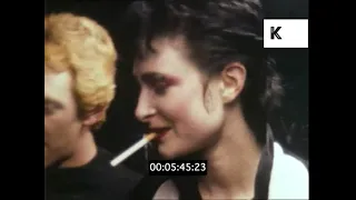 1977 Siouxsie and the Banshees Backstage at The Roxy, London | Don Letts | Premium Footage