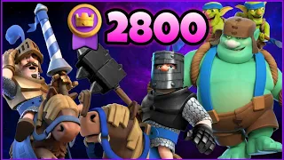 2800🥇 with Goblin Giant Double Prince Deck.!