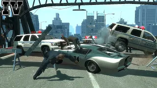 GTA IV - Crashes, Bailouts, Ragdolls & Fails Compilation #62 [1080p]