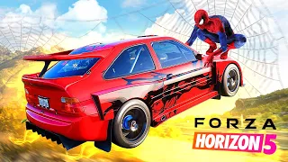 Сделал ГЛИЧ МАШИНУ ЧЕЛОВЕКА ПАУКА! - FORZA HORIZON 5