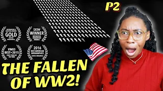 AMERICAN REACTS TO THE FALLEN OF WW2!! 😳 (PART 2) SO MANY CIVILIANS!!!