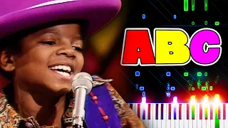 The Jackson 5 - ABC - Piano Tutorial