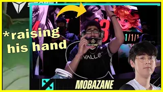 Mobazane gets excited watching FwydChickn pull off a 2v1 play on Todak