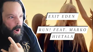 THIS WAS LEGENDARY!!! Exit Eden "RUN!" Feat. Marko Hietala!!!