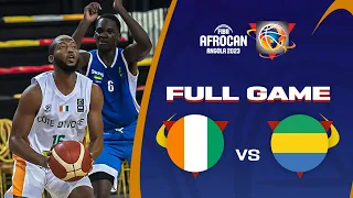 Cote d'Ivoire v Gabon | Full Basketball Game | FIBA AfroCAN 2023