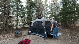 Coleman 6-Person Cabin Camping Tent with Instant Setup...This Shouldn't Take Forever - Part 6