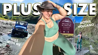 Plus Size hikes an Active Volcano SO YOU DON'T HAVE TO 🌋 Hike Mt. Pinatubo, Philippines with me!