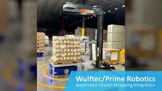Automated Stretch Wrapping Integration: Wulftec + Prime Robotics