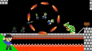 Level UP: Luigi vs Impossible Mode Bowser