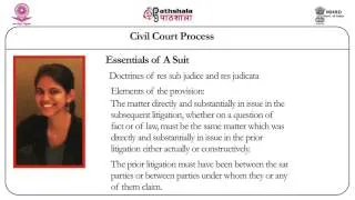 Civil court process