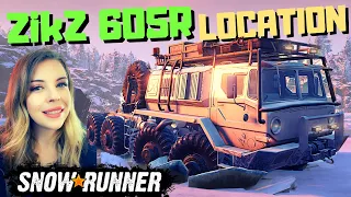 HOW TO Find the ZikZ 605R Truck - Phase 4 SNOWRUNNER - NEW Truck LOCATION - Best Truck in the Game?