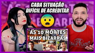 AS 10 M0RTES MAIS BIZARRAS | Você Sabia? (REACT)