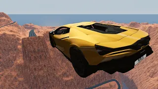 High Speed Jumps and Crashes #9 - BeamNG Drive