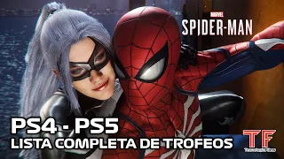 Spider-Man La ciudad que nunca duerme: El atraco - Lista completa de trofeos PS4 y PS5