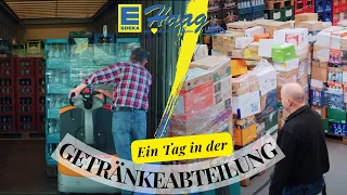 Ein Tag Getränkeabteilung