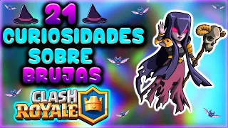 21 CURIOSIDADES  Sobre Las BRUJAS De Clash Royale - MonteGames