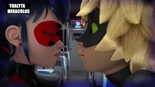 TOP 5 dos quase beijos de Ladybug Marinette e Cat Noir Adrien!