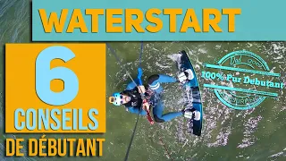 Kitesurf Waterstart : 6 conseils...de débutant !