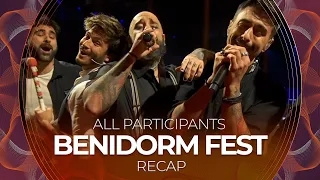 Benidorm Fest 2022 (Spain) | All Participants | RECAP