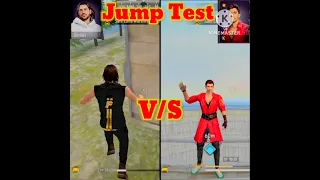 Freefire me new k character vs Dimitri character jump test #shorts #freefireshorts @ChandBabu006