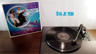 Novi Fosili - Ma, Šta Je Tebi (1988) [Vinyl Video + Lyrics]