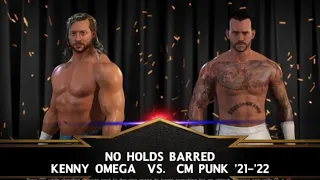WWE 2K22 PS4 : Kenny Omega  Vs. CM Punk