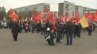 В Красноярске около тысячи человек пришли на митинг за честные выборы