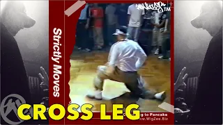 MR WIGGLES strictly moves 90's CROSS LEG GROUND MOVE Hip Hop Dance