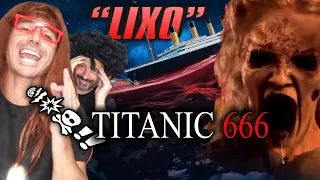REAÇÃO ao Trailer do TITANIC 666 - Irmãos Piologo Filmes #Titanic666