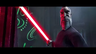 Star wars The clone wars | Obi wan Anakin y vs Conde Dooku | (Audio latino) [HD]