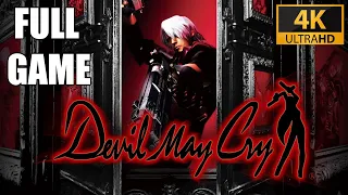 Devil May Cry 1 HD Remastered Full Game Walkthrough [PC 4K 60FPS] - No Commentary