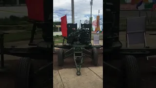 Anti Tank Gun. Nicaraguan Military Expo. Managua, Nicaragua