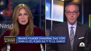 Binance founder Changpeng Zhao steps down as CEO, pleads guilty to U.S. charges