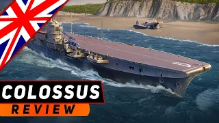 АВИАНОСЕЦ COLOSSUS! ПОЖИРАТЕЛЬ АВИКОВ! МИР КОРАБЛЕЙ/WORLD OF WARSHIPS