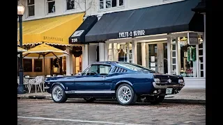 Production Car Review - Nightmist Blue Metallic Revology  1966 Mustang GT 2+2 Fastback