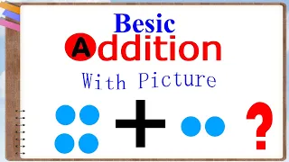 Basic Math Addition For Kids |  Pre school /Kindergarten Basic Math |  Learn to Add with Picture |