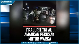Viral Prajurit TNI AU Amankan Perusak Motor Warga di Yogyakarta