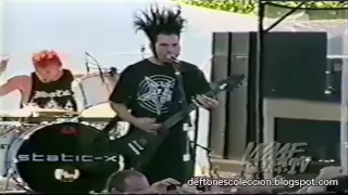 Static-x - Push it Live 1999 WAAF TV, LocoBazooka Festival, Worcester, Green Hill Park