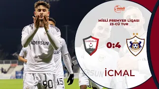 Qəbələ 0:4 Qarabağ | Misli Premyer Liqası, 23-cü turdan təxirə salınmış oyun | İCMAL