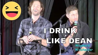 'I can drink like Dean' Jensen On Skills He Learned From Dean For Real Life & Jared LOSES IT!